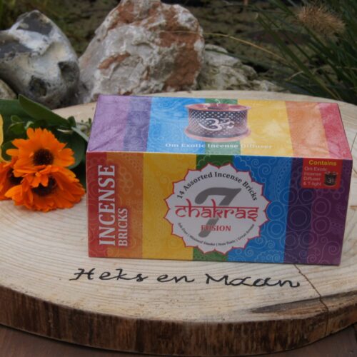 Aromafume Chakra Set: Diffuser + Wierookblokjes