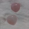 Rozenkwarts hart knuffelsteen – natuurlijke edelsteen voor liefde, zelfzorg en emotionele heling – spirituele steen voor hartchakra