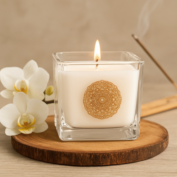 Geurkaars Sandelhout Geurkaars Sandelhout