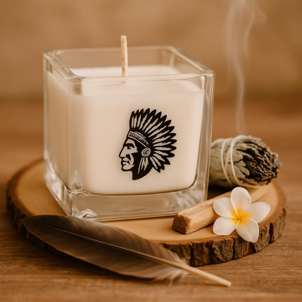 Geurkaars Witte Salie Geurkaars Witte Salie