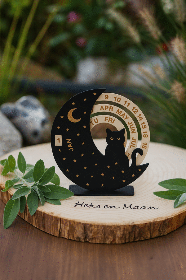 maan en kat kalender