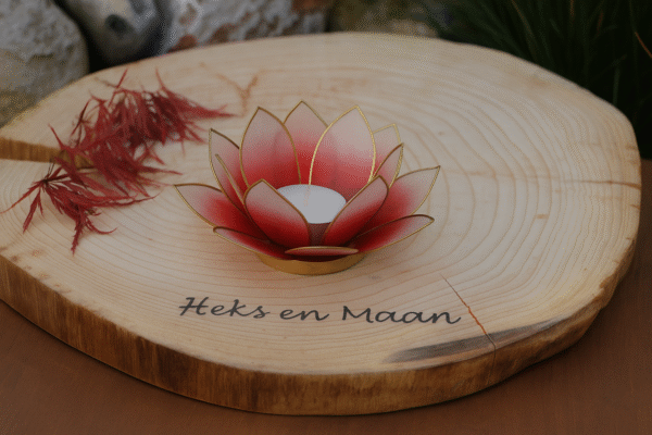sfeerlicht lotus roze