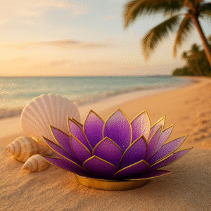 sfeerlicht lotus violet