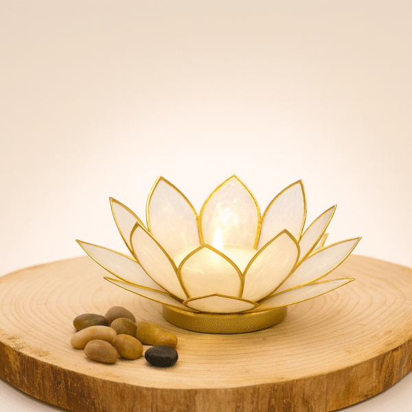 sfeerlicht lotus wit