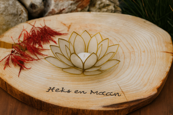 sfeerlicht lotus wit
