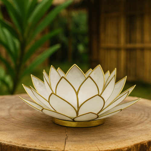 sfeerlicht lotus wit