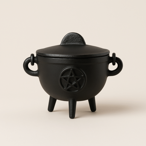 Cauldron met pentagram
