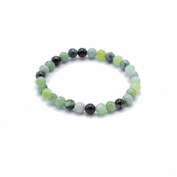 Healing Armband – Olijf Jade voor Innerlijke Rust & Harmonie