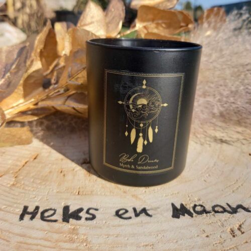 Manifestatiekaars Boho Dreams met Bergkristal