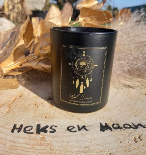 Manifestatiekaars Boho Dreams met Bergkristal