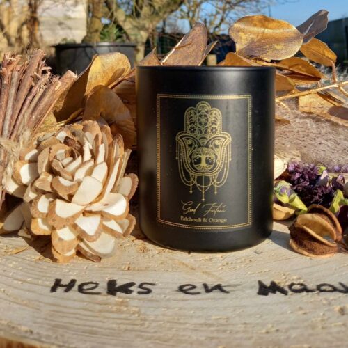 Manifestatiekaars Good Fortune met rode Jaspis