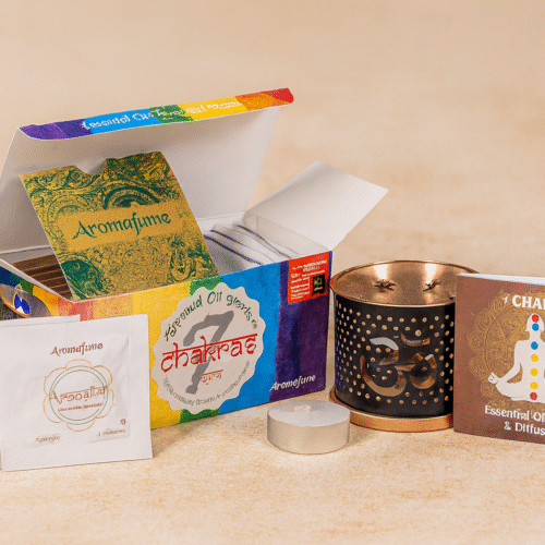 Aromafume Chakra Set: Transformeer je Energie met Wierookblokjes